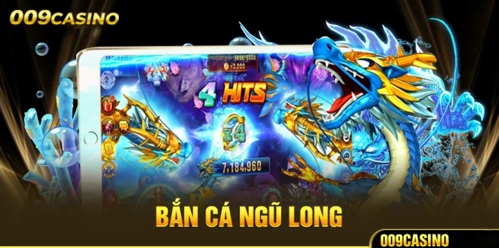 Ngũ Long Bắn Cá Tại 009 – Tận Hưởng Trải Nghiệm Săn Thưởng Đỉnh Cao