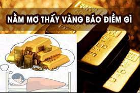 mơ thấy vàng