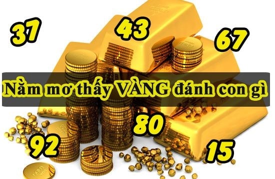 mơ thấy vàng